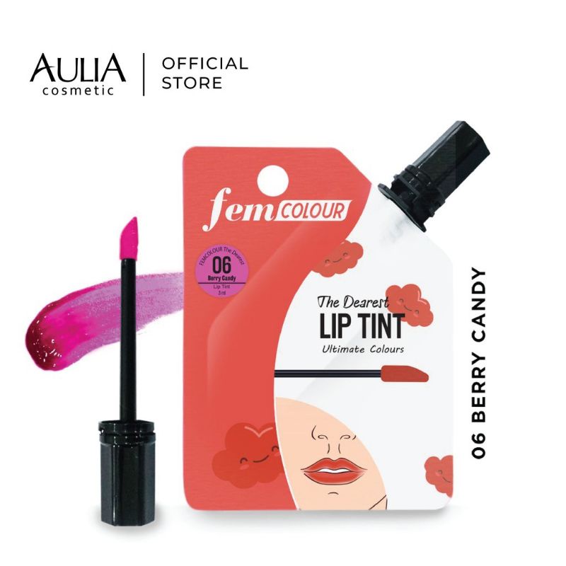 `ღ´ PHINKL `ღ´ [ESENSES] ESENSES fem aulia colour lip tint sachet travel size liptint ombre