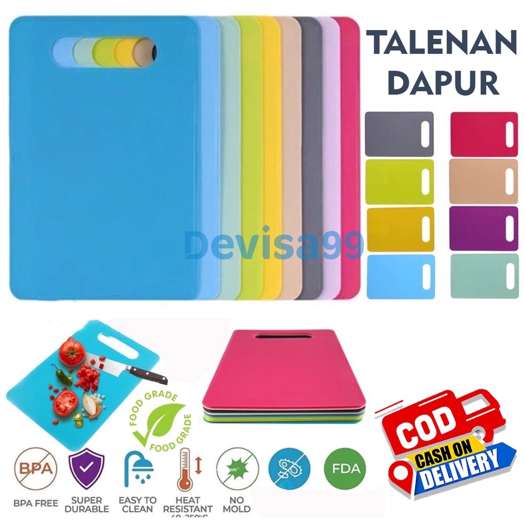 Talenan Dapur Plastik 29 X 19 CM