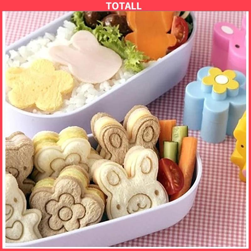 COD 3Pcs/Set Cetakan Roti Biskuit Sandwich Bentuk Kartun Lucu Untuk Anak-Anak-Totall