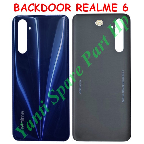 Backdoor Tutup Belakang Realme 6 Original Terlaris New