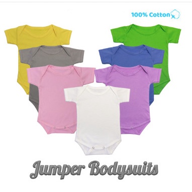 Jumper Anak Bayi Little Star Lengan Pendek Polos