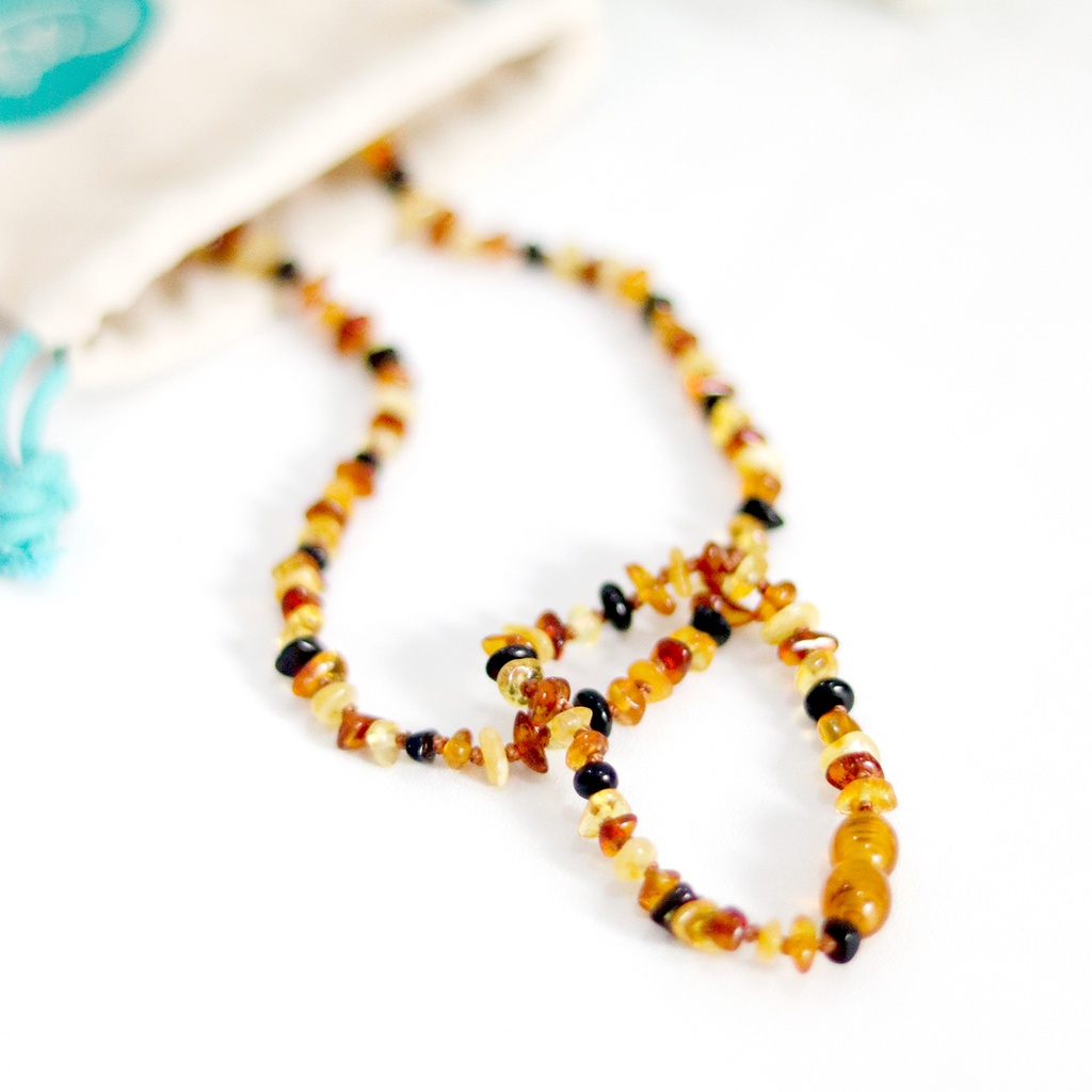 Kalung amber bayi &amp; anak by Carlis Baby. Multicolour Chips CH1/CH2/CH3