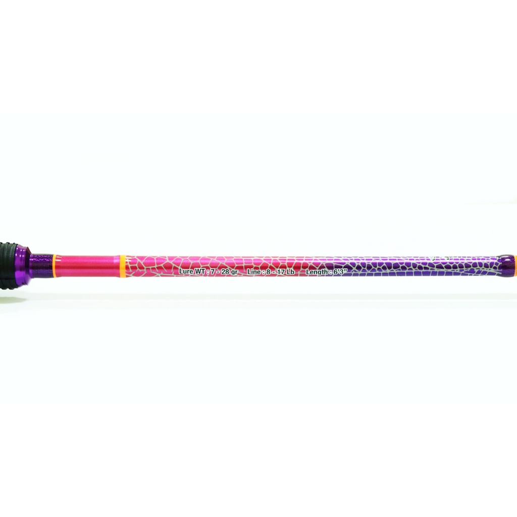 Rod BC / BAITCASTING RELIX NUSANTARA CAPUNG 632 / 190cm (Line Test 8-17lbs)