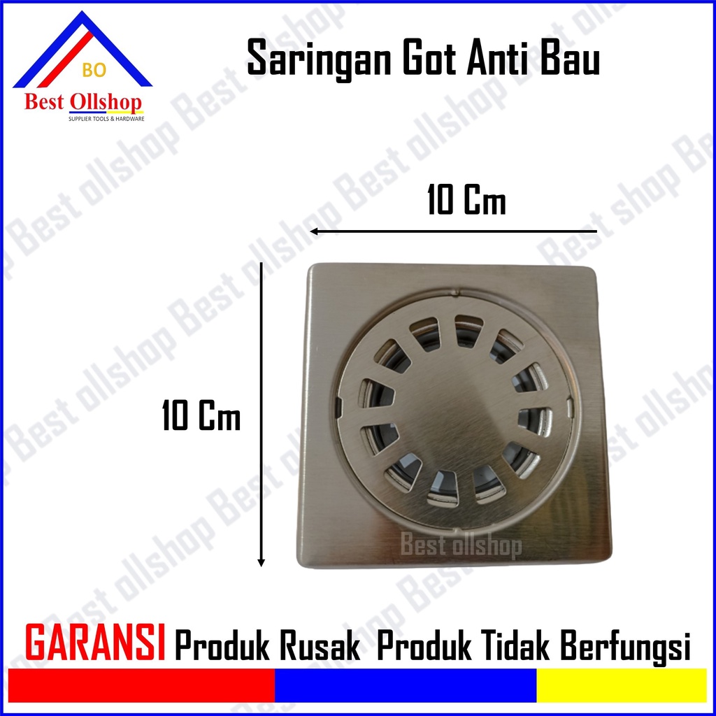 Saringan got stainless jumbo / Saringan got anti bau anti kecoa