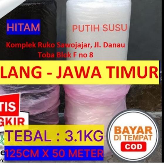 

Bubble Wrap Roll - HITAM 2KG