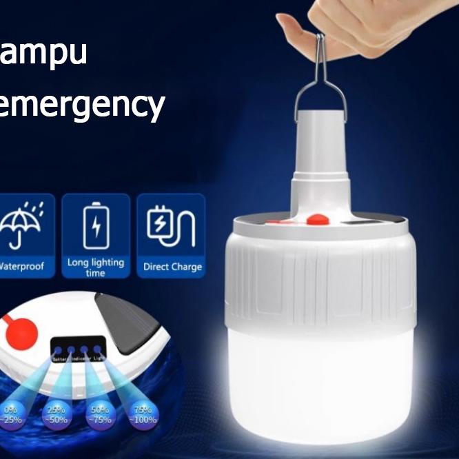 Terpercaya Perfin PFLG05 Lampu Charger Lampu Emergency Darurat LED Lampu Cas Tahan 12 jam USB Lampu 