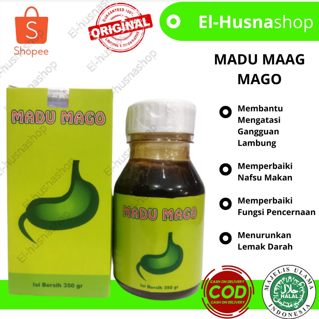 

Madu Mago Sehat Lambung Madu Herbal Ampuh Atasi Sakit Maag Asam Lambung 350gr