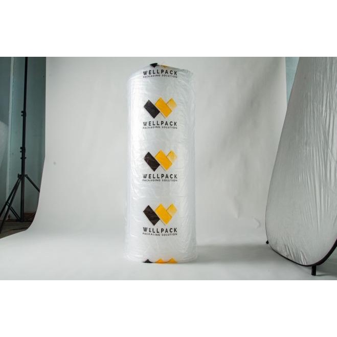 

Plastik bubble wrap hitam dan bening wellpack uk 125cm x 50m - Hitam