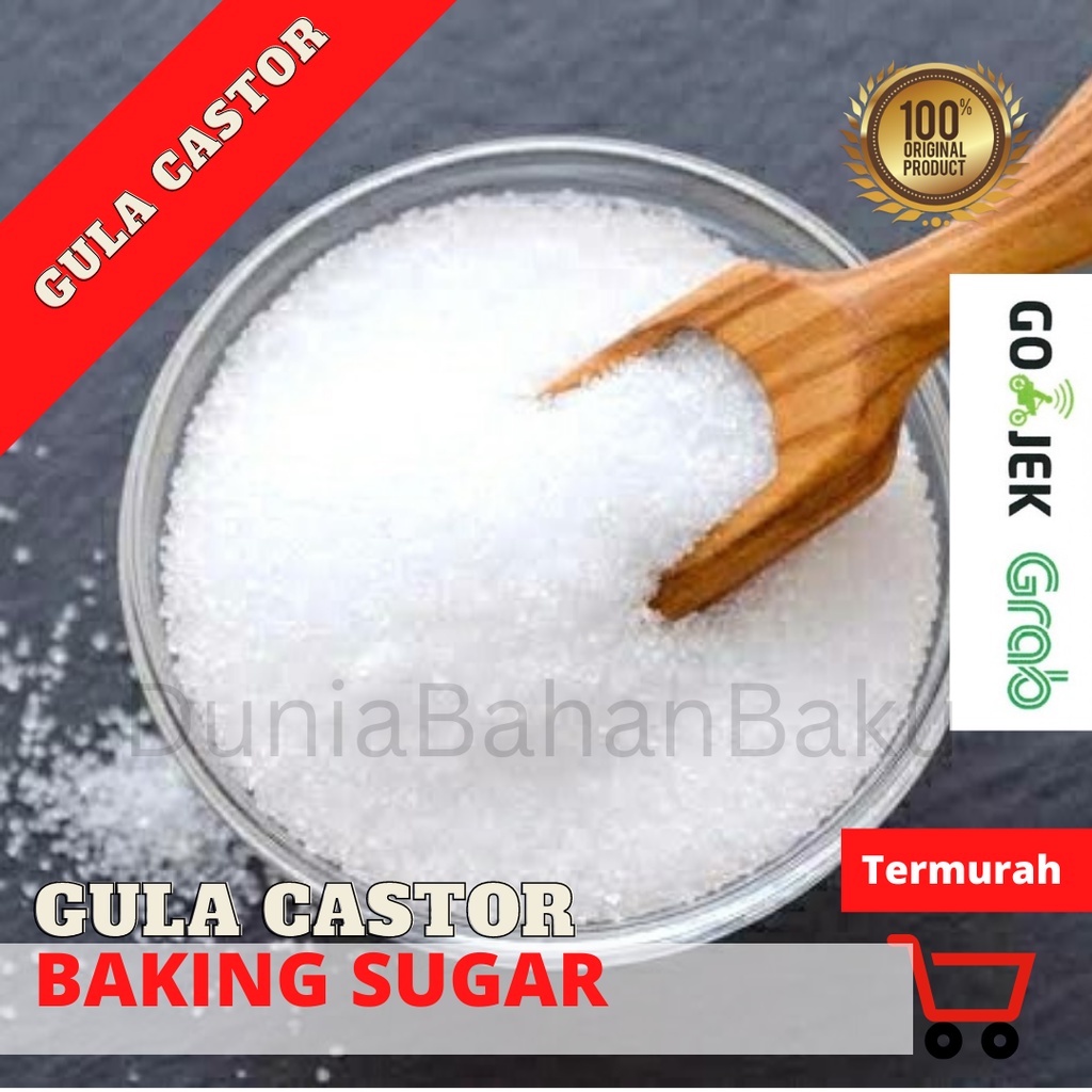 Castor sugar / gula kastor / caster sugar 1kg Premium | ASLI 100%