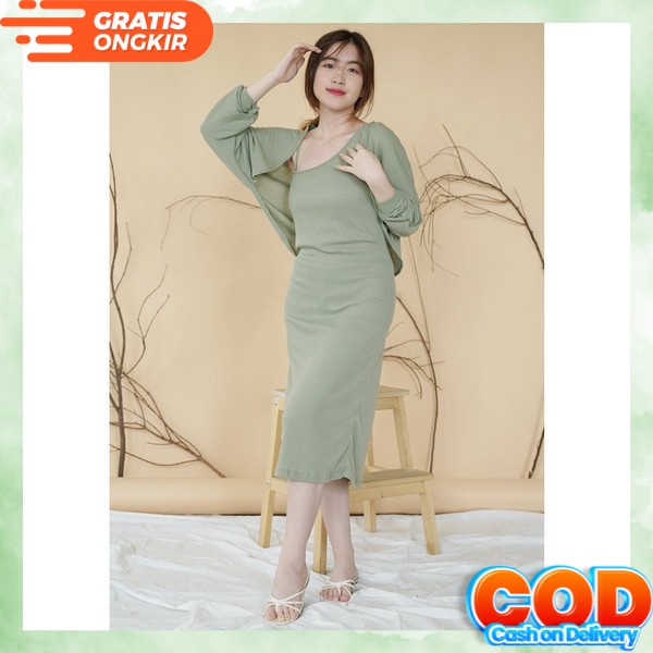 Dress Wanita Korean Style Dress Cewek Terlaris Dress Wanita Terbaru 2023 Import Kekinian Dres Cewek 