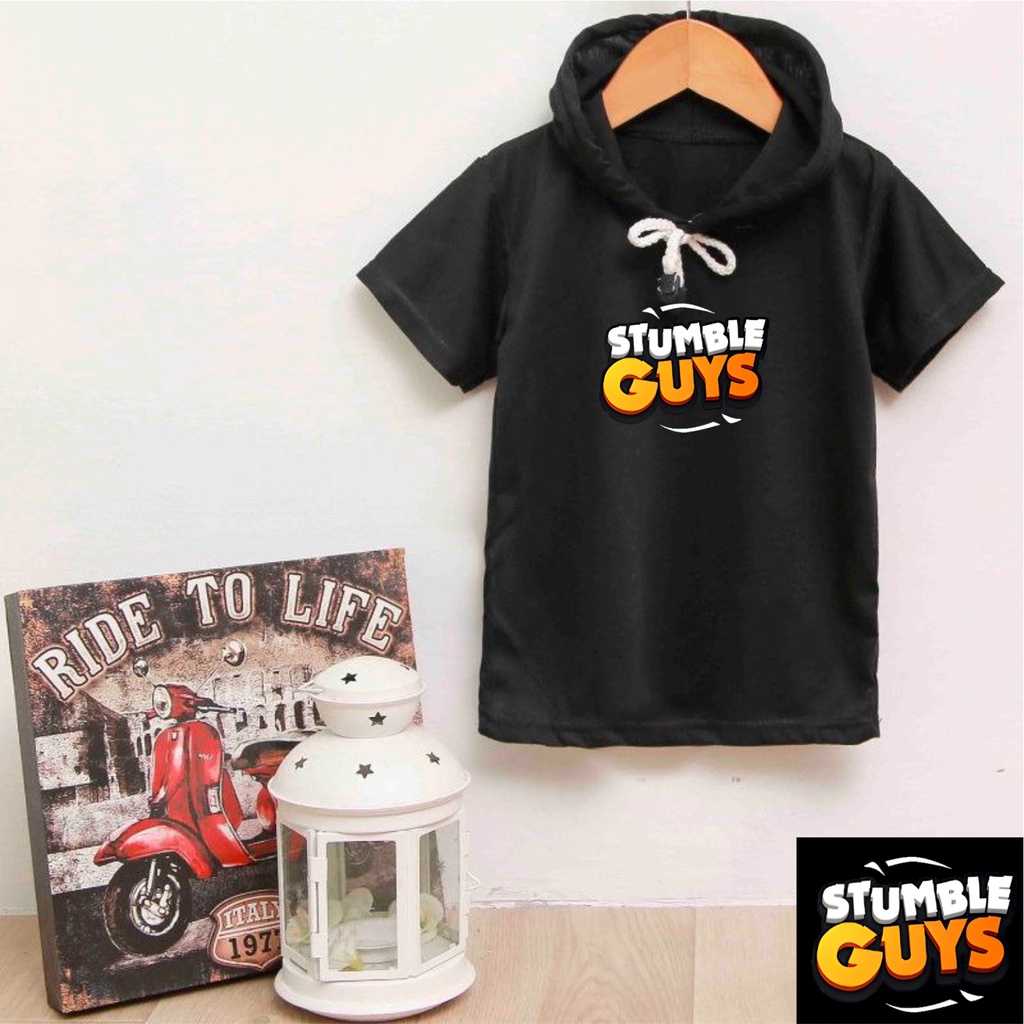 Kaos Anak Stumble Guys Unisex 2-9tahun