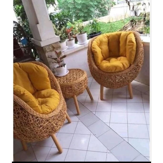 Set kursi teras brekele jok full sandaran