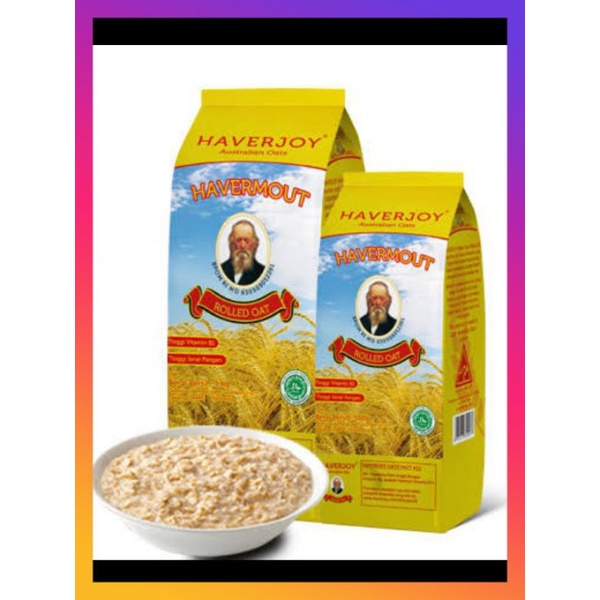 

Haverjoy Rolled Havermout, rolled oat 1kg