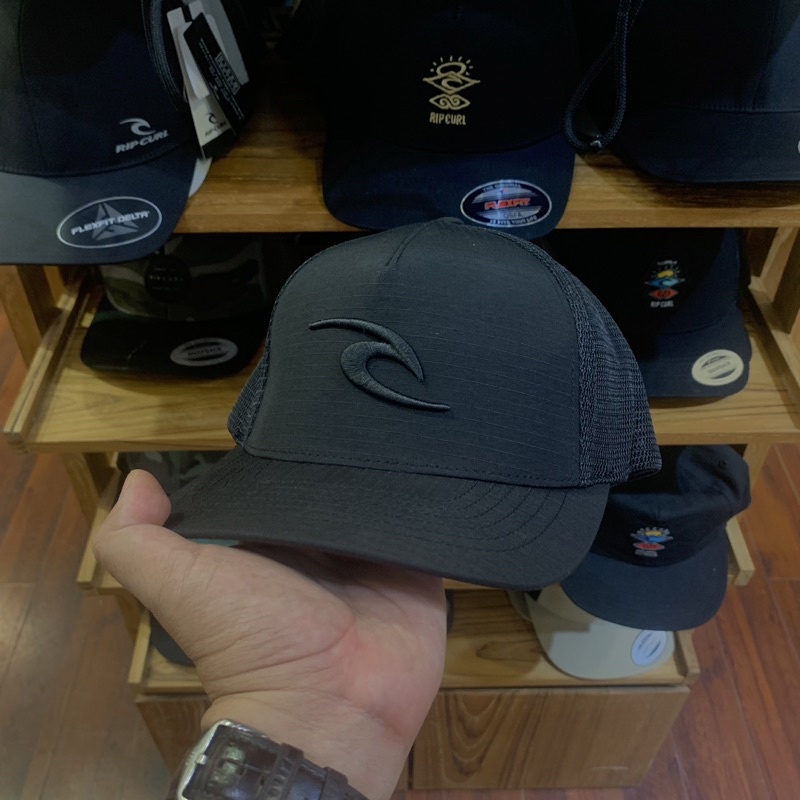 Topi Ripcurl tepan trucker black