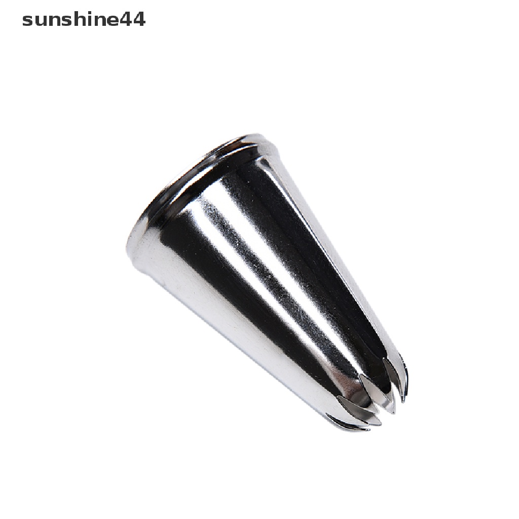 Sunshine Spuit Piping Icing Bahan Stainless Steel Untuk Dekorasi Kue 1822