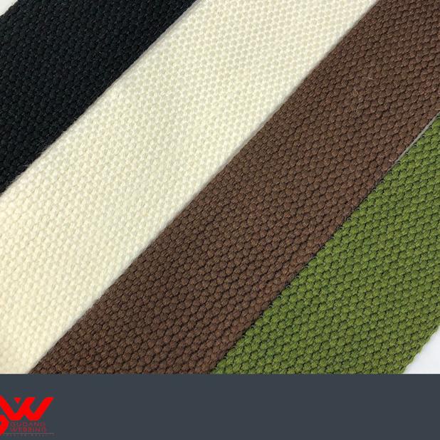 Tali Webbing Katun 2,5 cm - Hitam