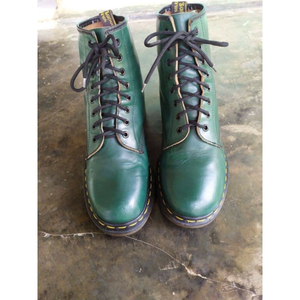 Dr.Martens green smooth 1460 england