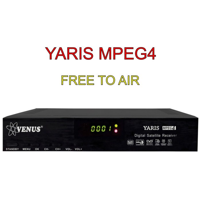 Receiver Parabola Venus Mpeg4 Kualitas Hd Garansi 1 Tahun
