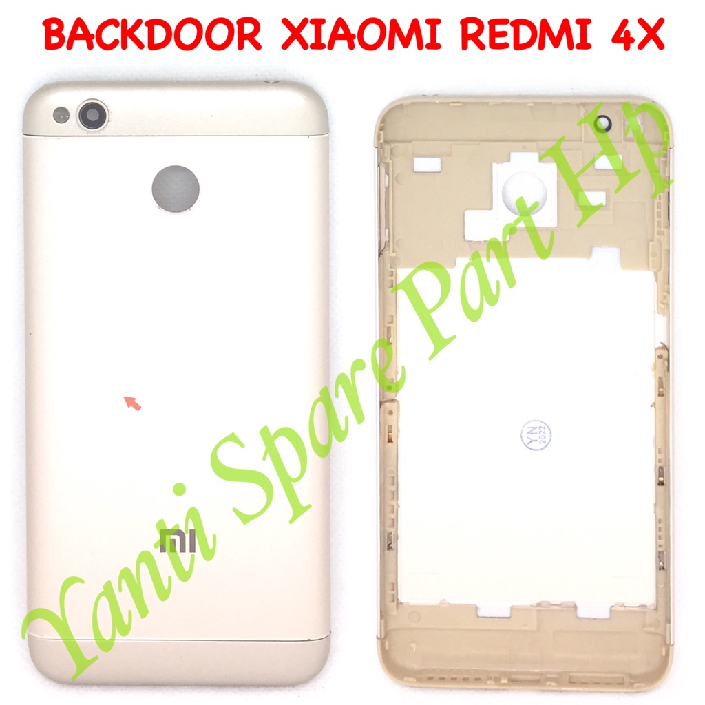 Backdoor Tutup Belakang Xiaomi Redmi 4x Original Terlaris New