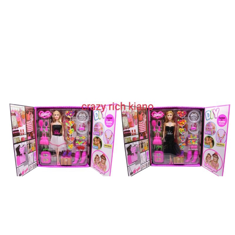 Diy atinil boneka Aitinger Diy boneka fashion show boneka Barbiie
