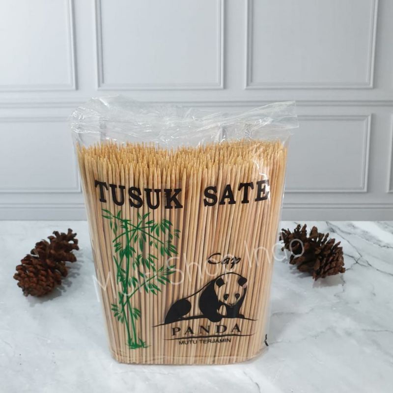 Tusuk sate panda / Tusuk sate import @500gram