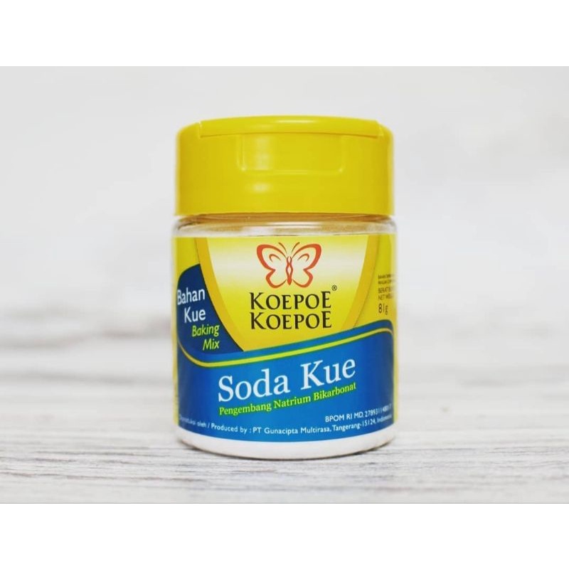 

soda kue kupu kupu / koepoe 81g