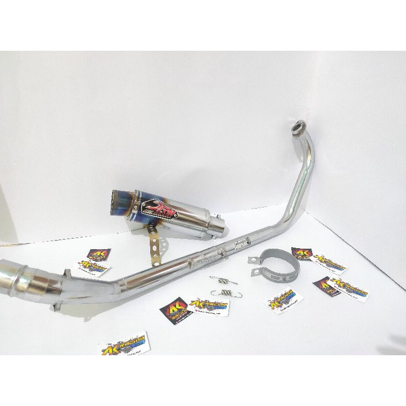 KNALPOT JRM KNALPOT RACING VIXION MEGAPRO TIGER BYSON CBR150 VERZA GL CB150 R OLD/NEW R15