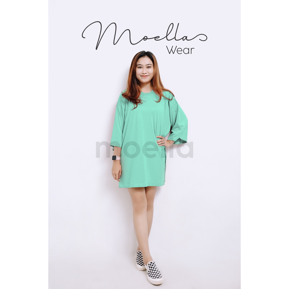 Kaos Polos Oversize Unisex Cotton Combed  - Cotton Candy Series - Moella Wear