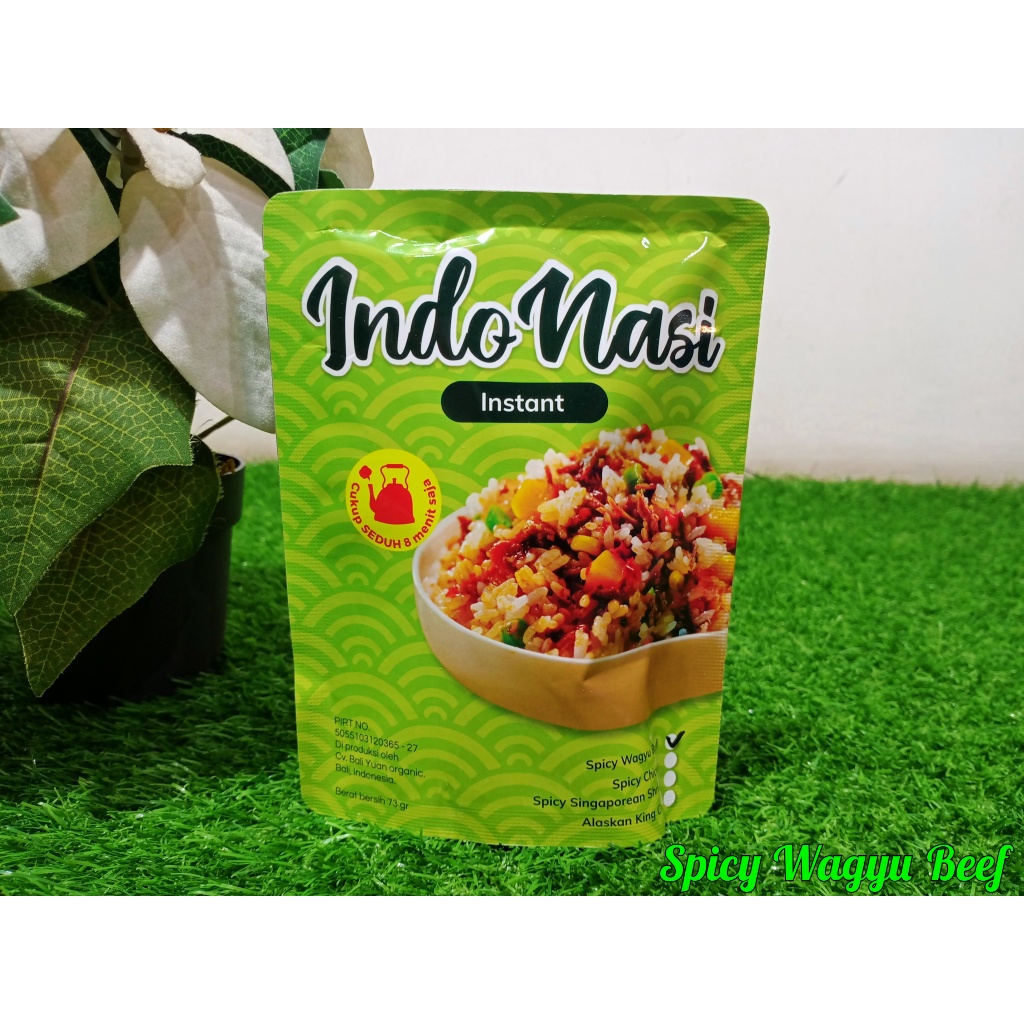 Makanan Instant Indonasi Konjac Rice Beras Porang