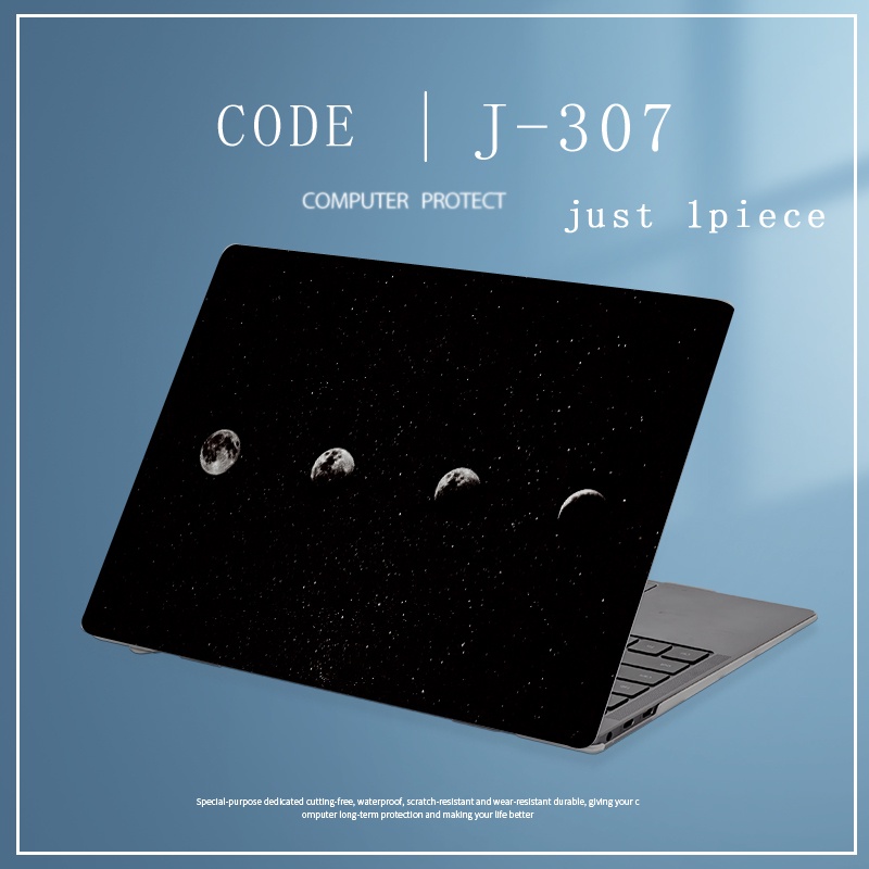 1pc Universal Bebas Potong (COD) Stiker Laptop Notebook Pelindung Cover Skin Untuk Semua Ukuran MacBook