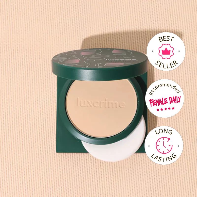 Luxcrime Blur & Cover Two Way Cake - Buttercream