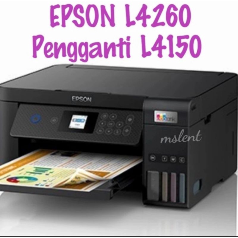 Epson Printer L4260 Print Scan Copy Wifi Eco Tank Print Infus L4150