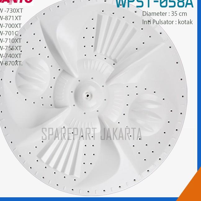 Pulsator mesin cuci Sanyo as Kotak diameter 35cm