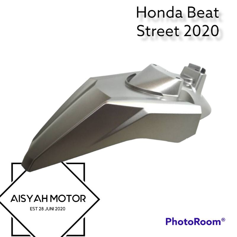 Bodi Halus Honda Beat Street Deluxe Warna Silver Doff Tahun 2020