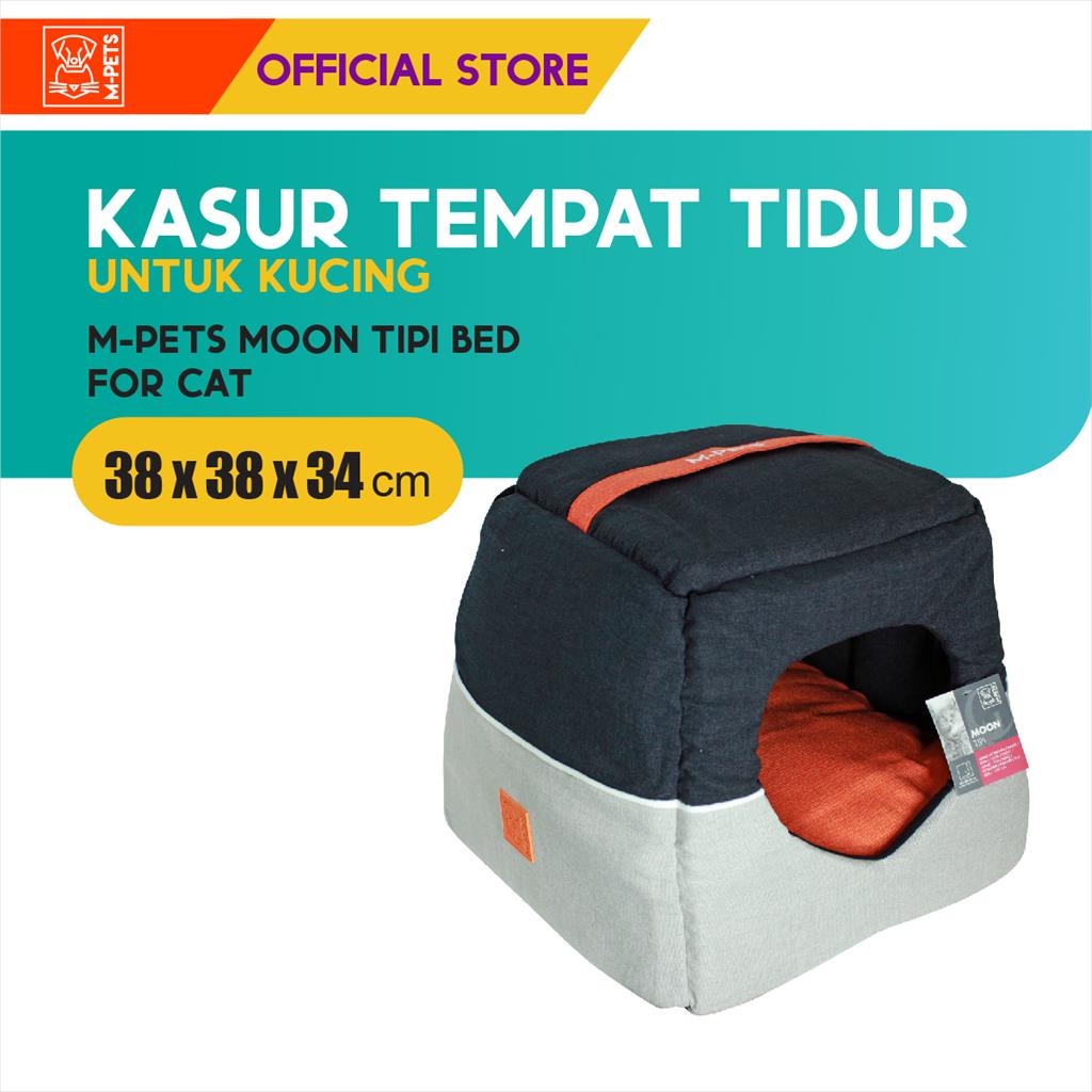 M-Pets Moon Tipi Bed /  Kasur Tempat Tidur Kucing