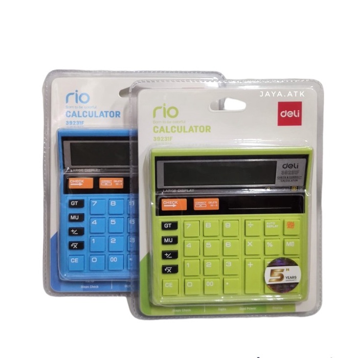 

*#*#*#] KALKULATOR DAGANG MEJA DELI 39231F 12 DIGIT CHECK KOREKSI WARNA BAGUS