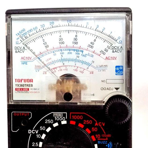Multimeter analog besar / Multitester