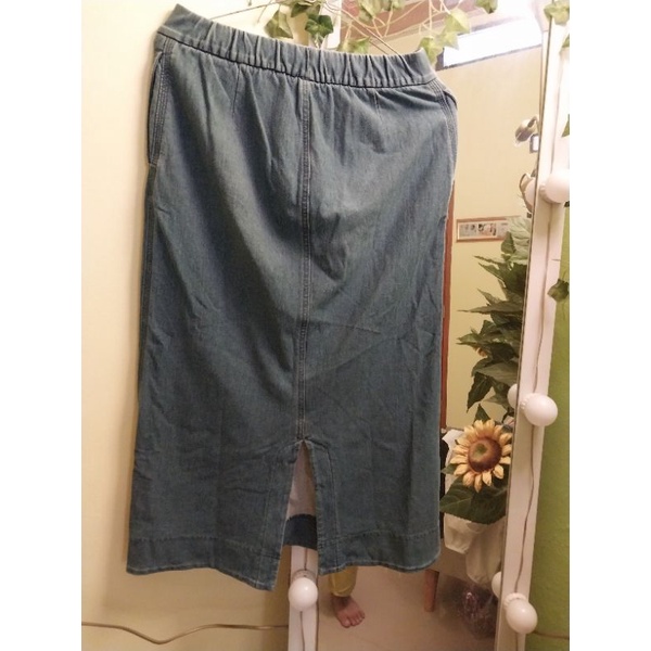 preloved Rok span Denim UNIQLO