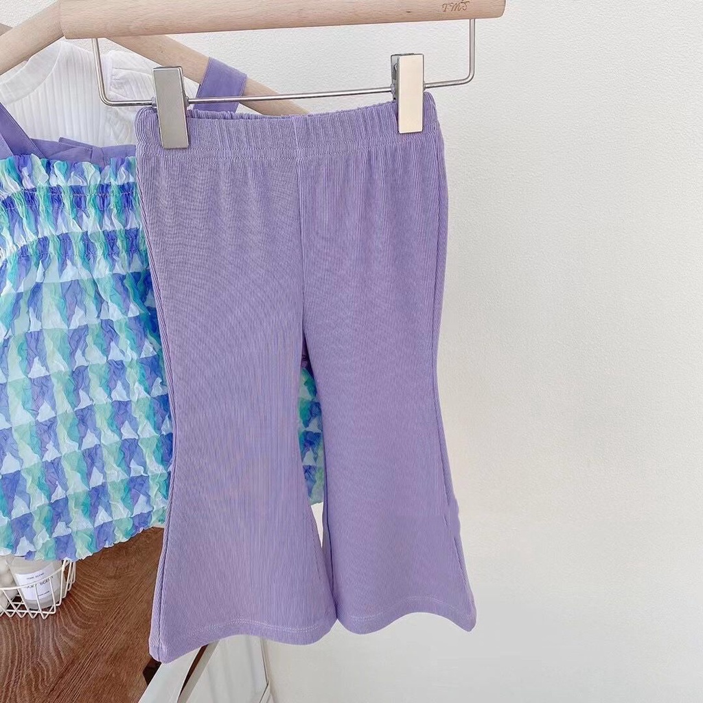 (LOLI-JKT) BS-353 STELAN ANAK 3N1 UNGU JUMPSUIT OVERAL SIZE 100-140