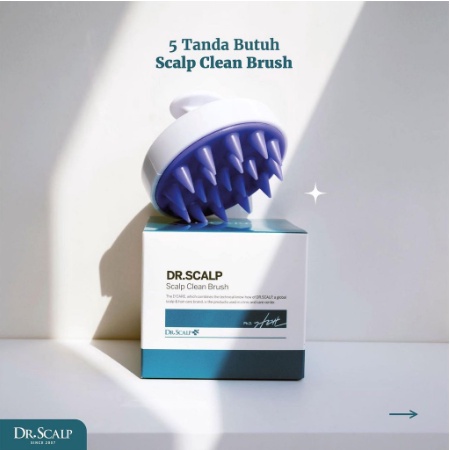 DR. SCALP BRUSH - Clean Hair Brush