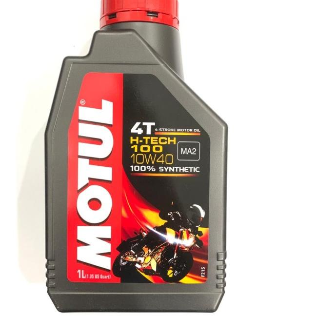 OLI MESIN MOTUL H-TECH 100 10W40 FULLY SYNTHETIC SATRIA FU VIXION R15