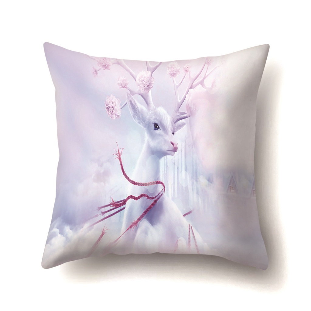 SARUNG BANTAL 02 Kursi SOFA NATAL  45 x 45cm Santa CHRISTMAS HOLIDAY Dekorasi Xmas Hiasan Pillow Case