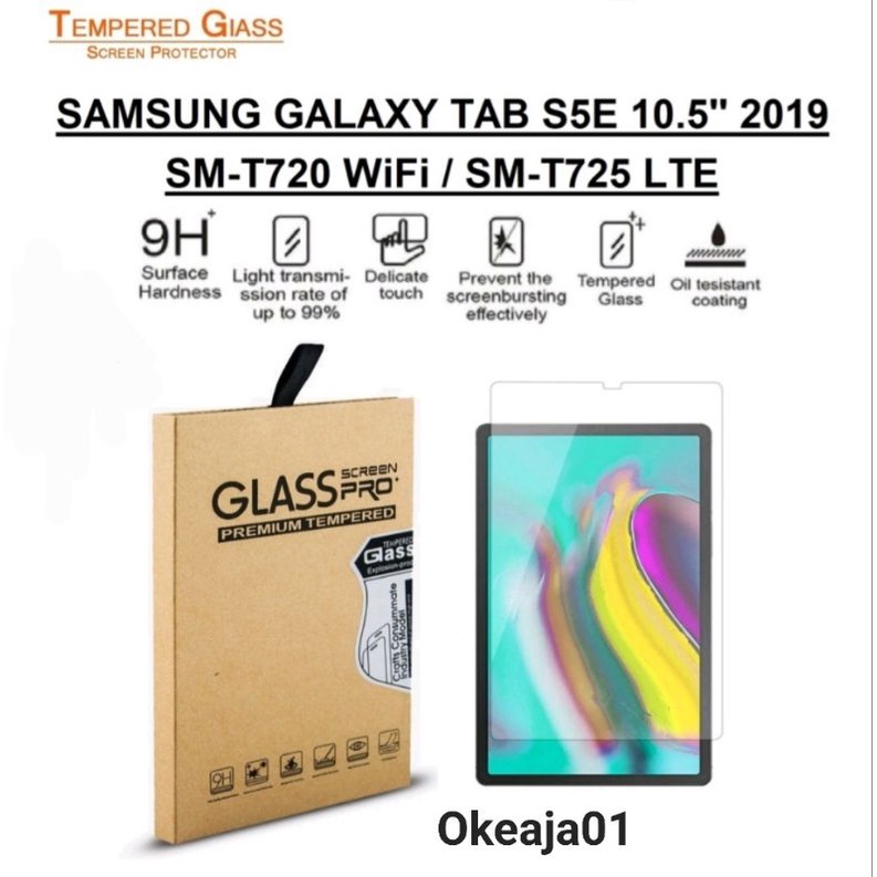 Tempered Glass samsung Galaxy Tab S5E 10.5" SM-T720 / SM-T725