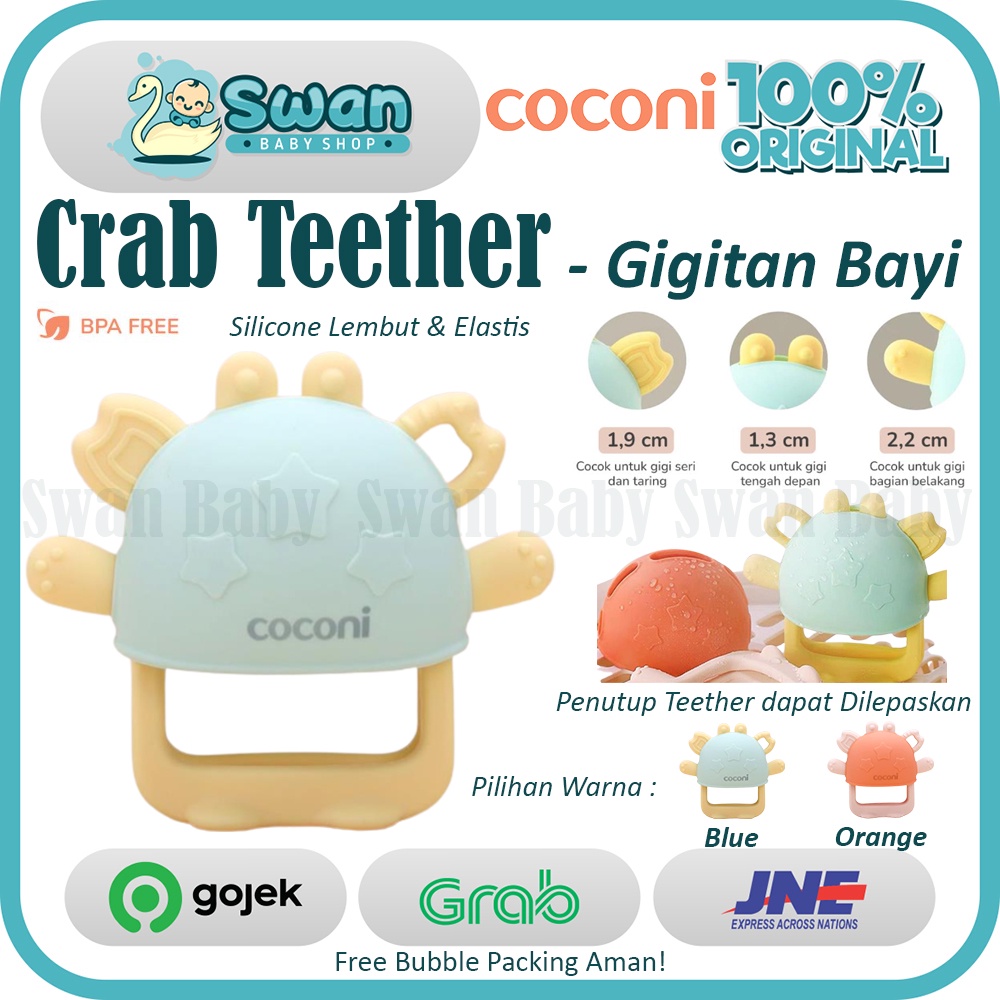 Coconi Bracelet Crab Teether