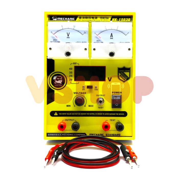 Power Supply Mechanic Hk-1503D - Power Supply Digital Rf 15V 3A