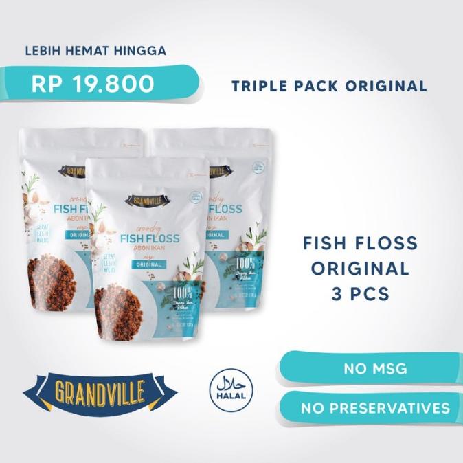 

Grandville Abon IKAN Crunchy Triple Pack Original
