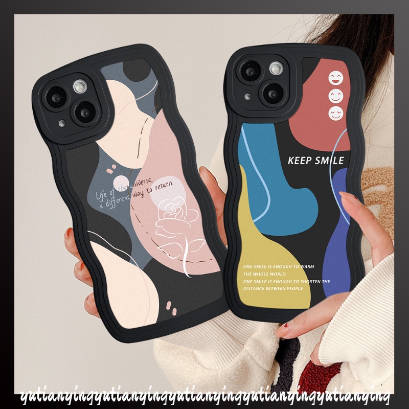 Ins Casing Motif Abstrak Untuk Samsung A12 A52 A03s A32 A13 A04s A23 A50s A02s A53 A22 A52s A33 A21s A50 A30 M11 A22 A3S M1 M12