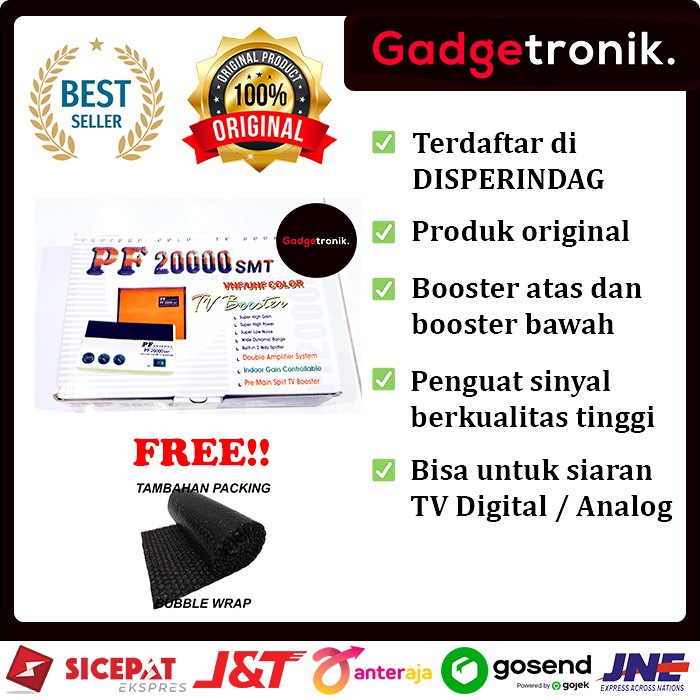 VHF / UHF PF 20000 SMT TV BOOSTER / BOOSTER ANTENNA PF ORIGINAL