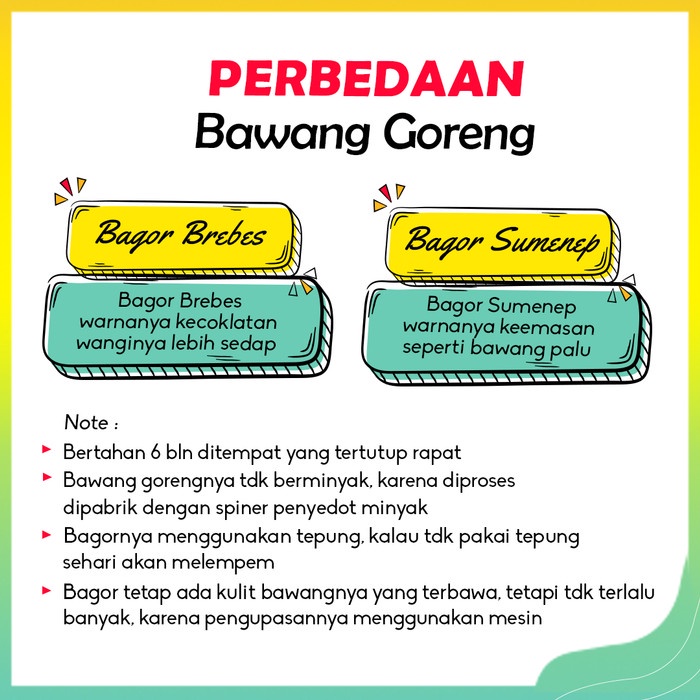 

[ 1 KG ] Bawang Goreng Sumenep GRADE A RENYAH, MURAH