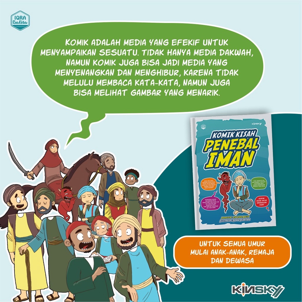 KOMIK KISAH PENEBAL IMAN KINSKY